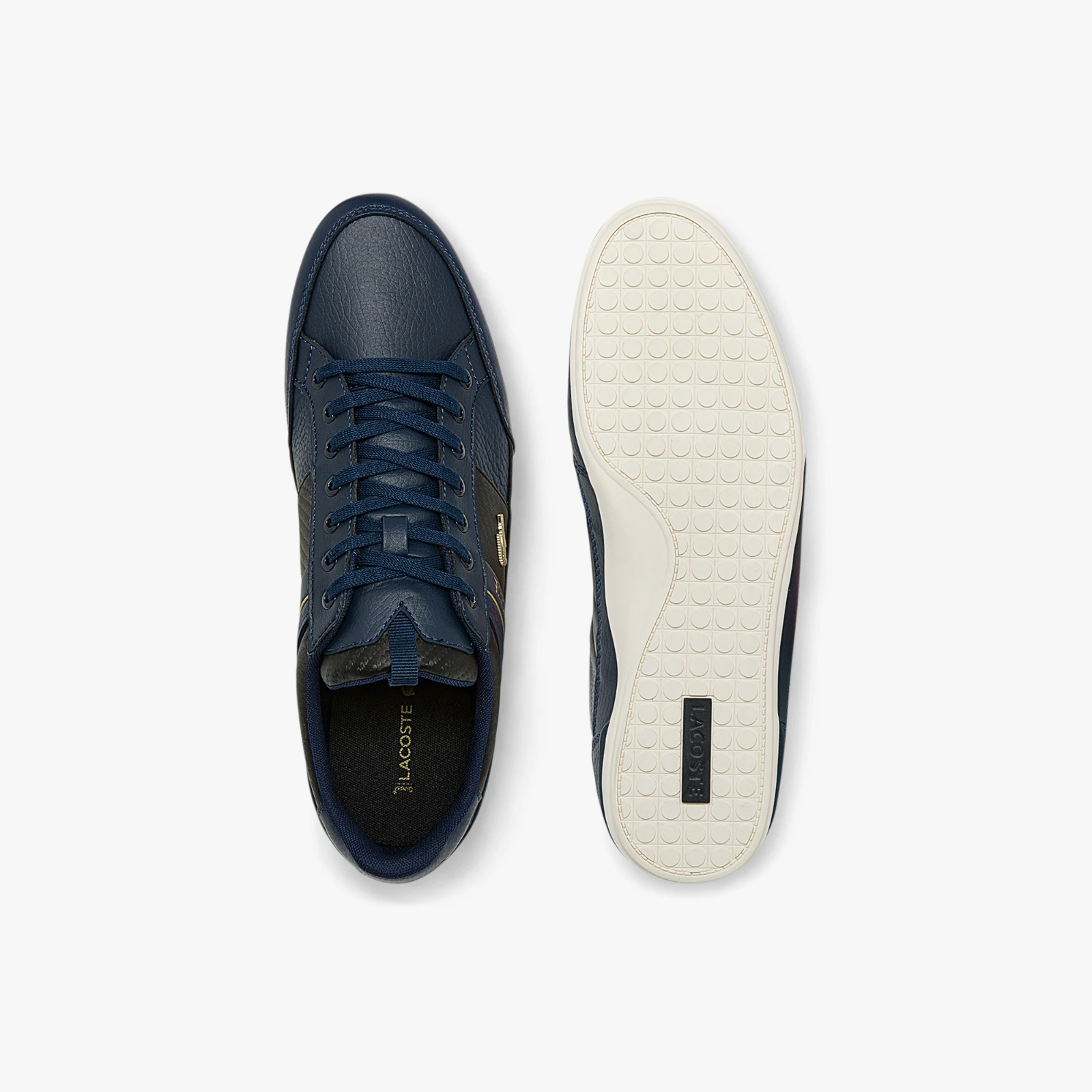 Men&#039;s Chaymon Leather and Carbon Fibre Sneakers 40CMA0043