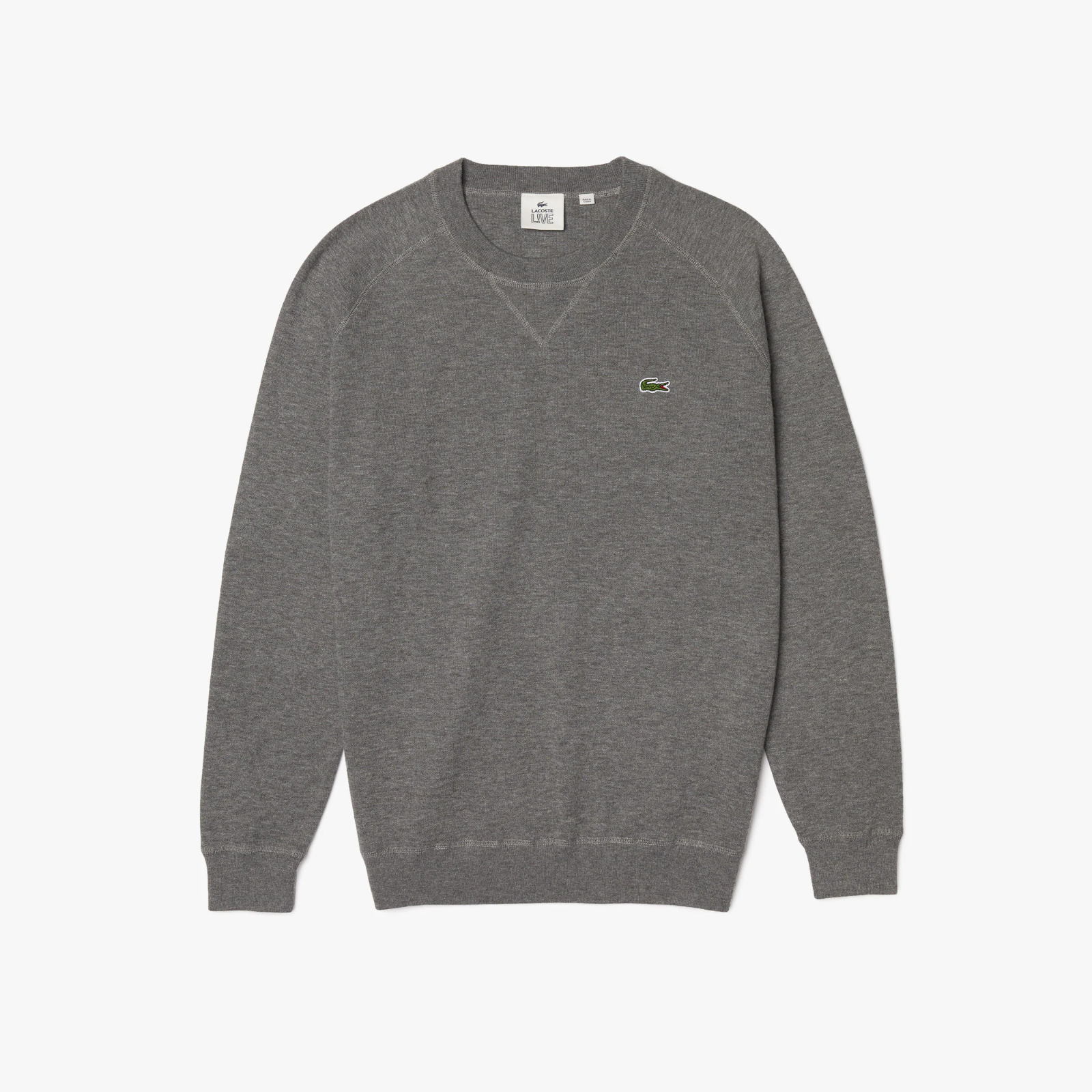 Men’s LIVE Crew Neck Cotton Blend Sweater AH7724-51