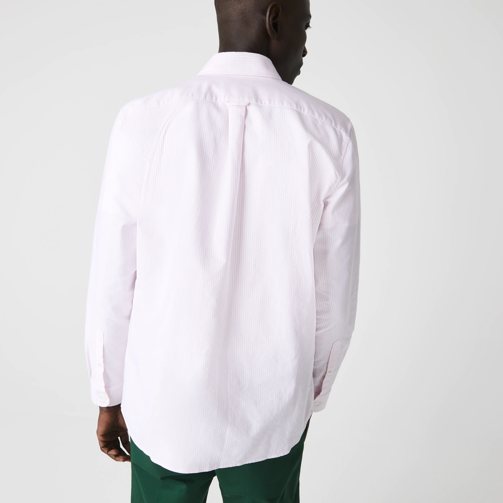 Men&#039;s Regular Fit Striped Oxford Cotton Shirt CH2945-51