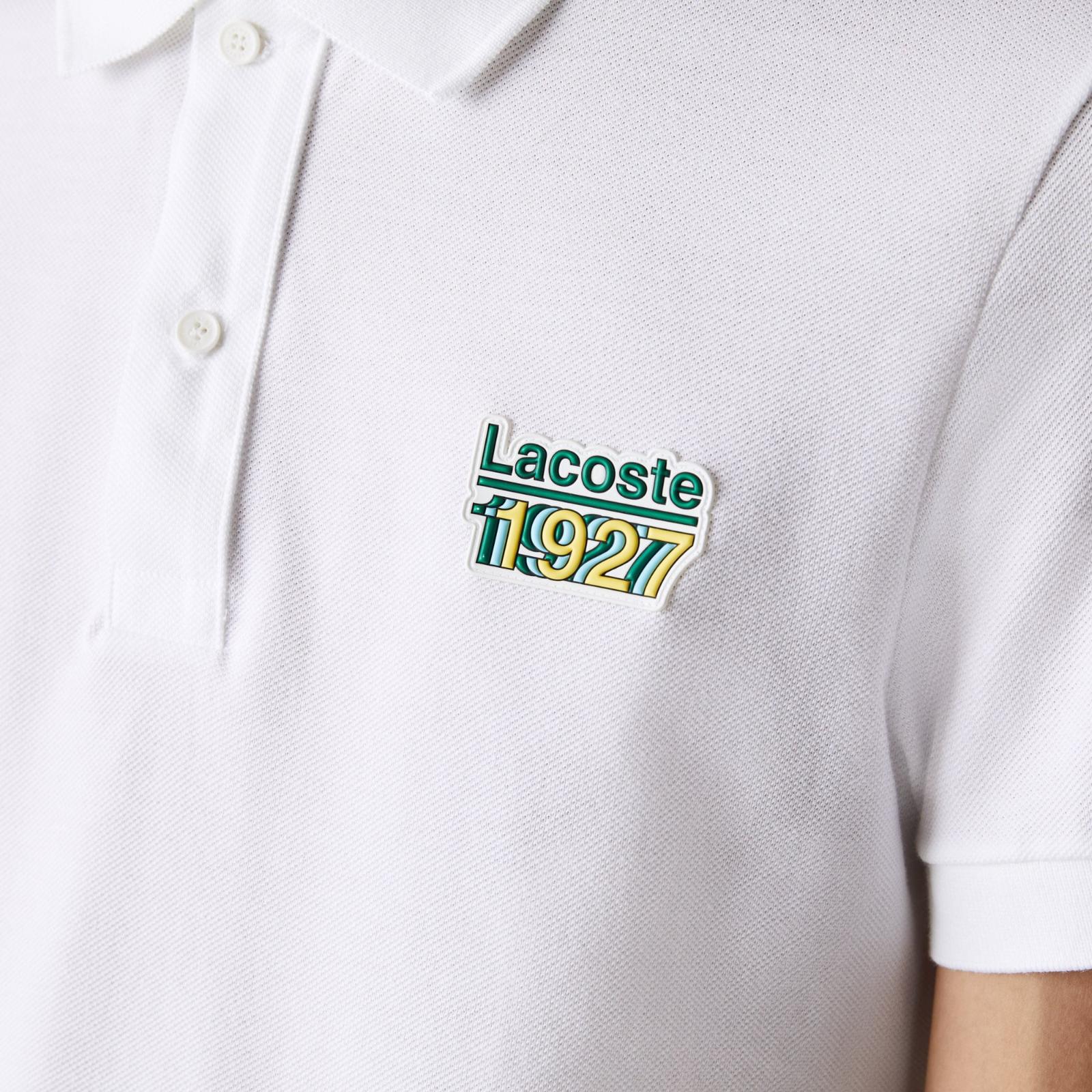 Men&#039;s Lacoste Badge Cotton Piqué Regular Fit Polo PH7745-51