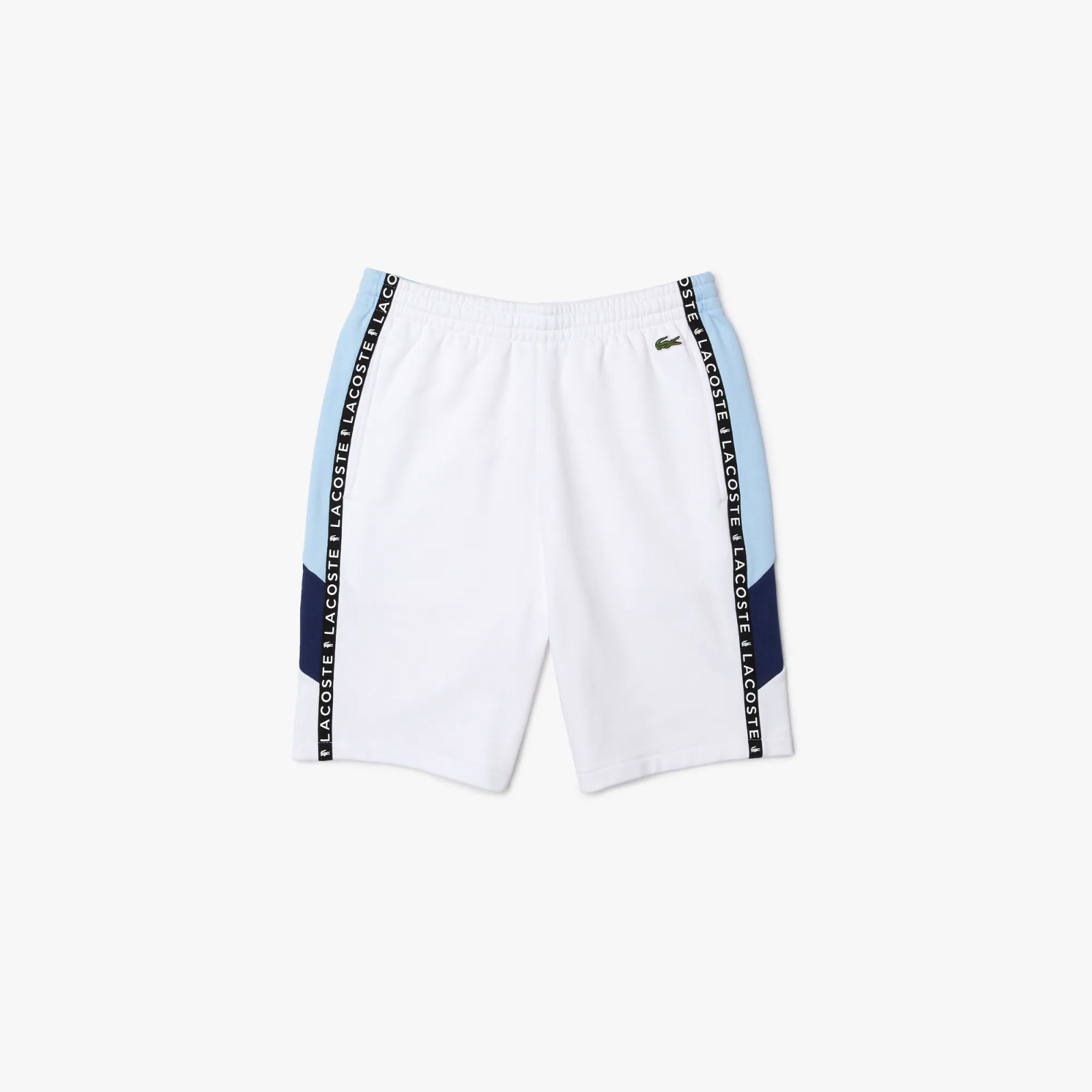 Men’s Lacoste Lettered Bands Fleece Bermuda Shorts GH6866-51