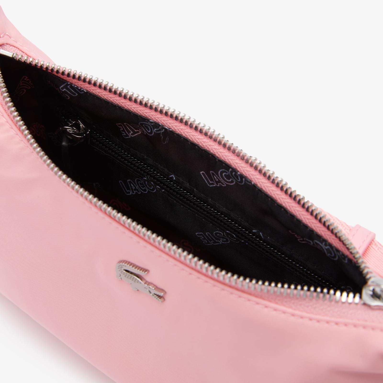 Unisex Metal Crocodile Branded Strap Nylon Shoulder Bag NU3826SG