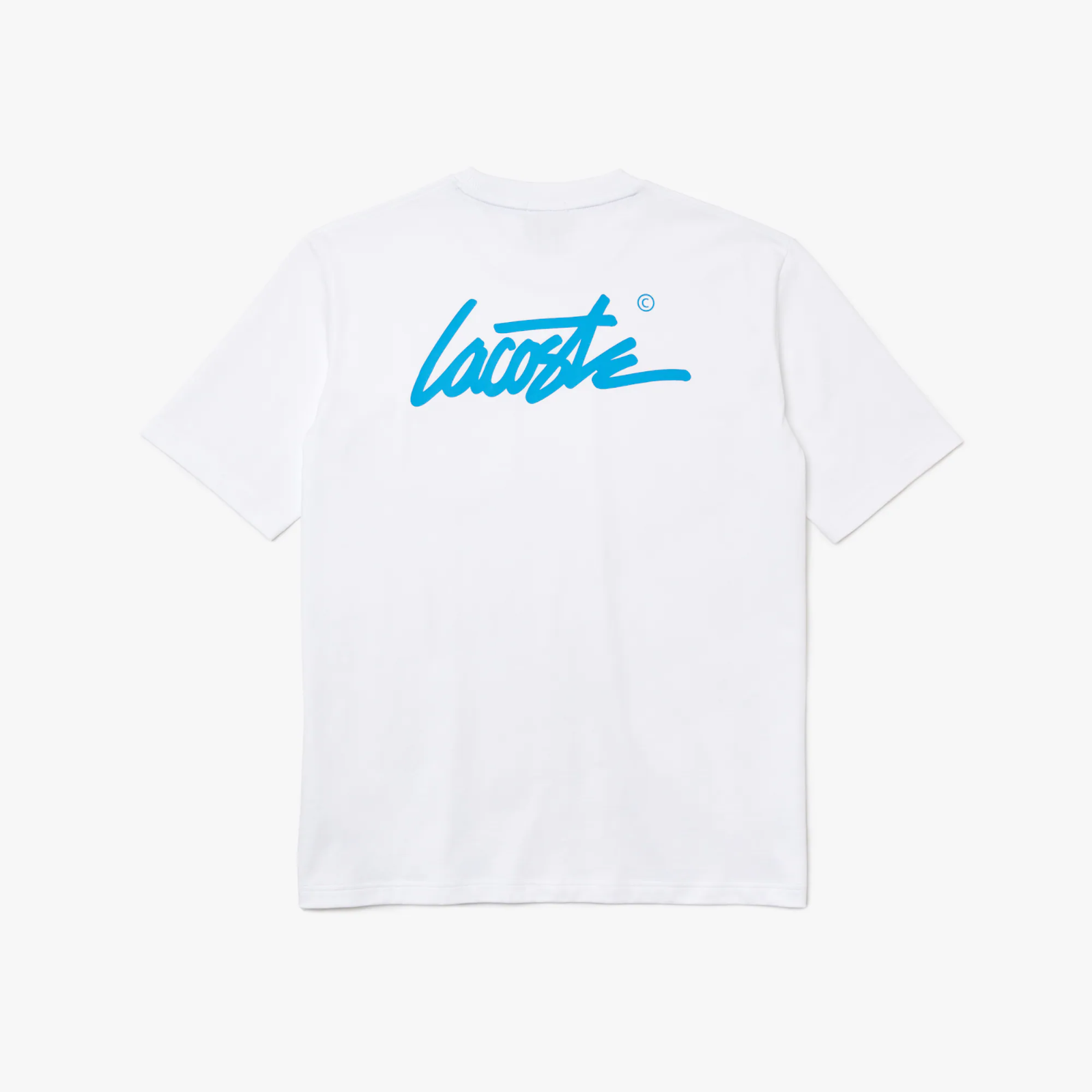 Unisex Lacoste L!VE Loose Fit Print Cotton T-Shirt TH2748-51