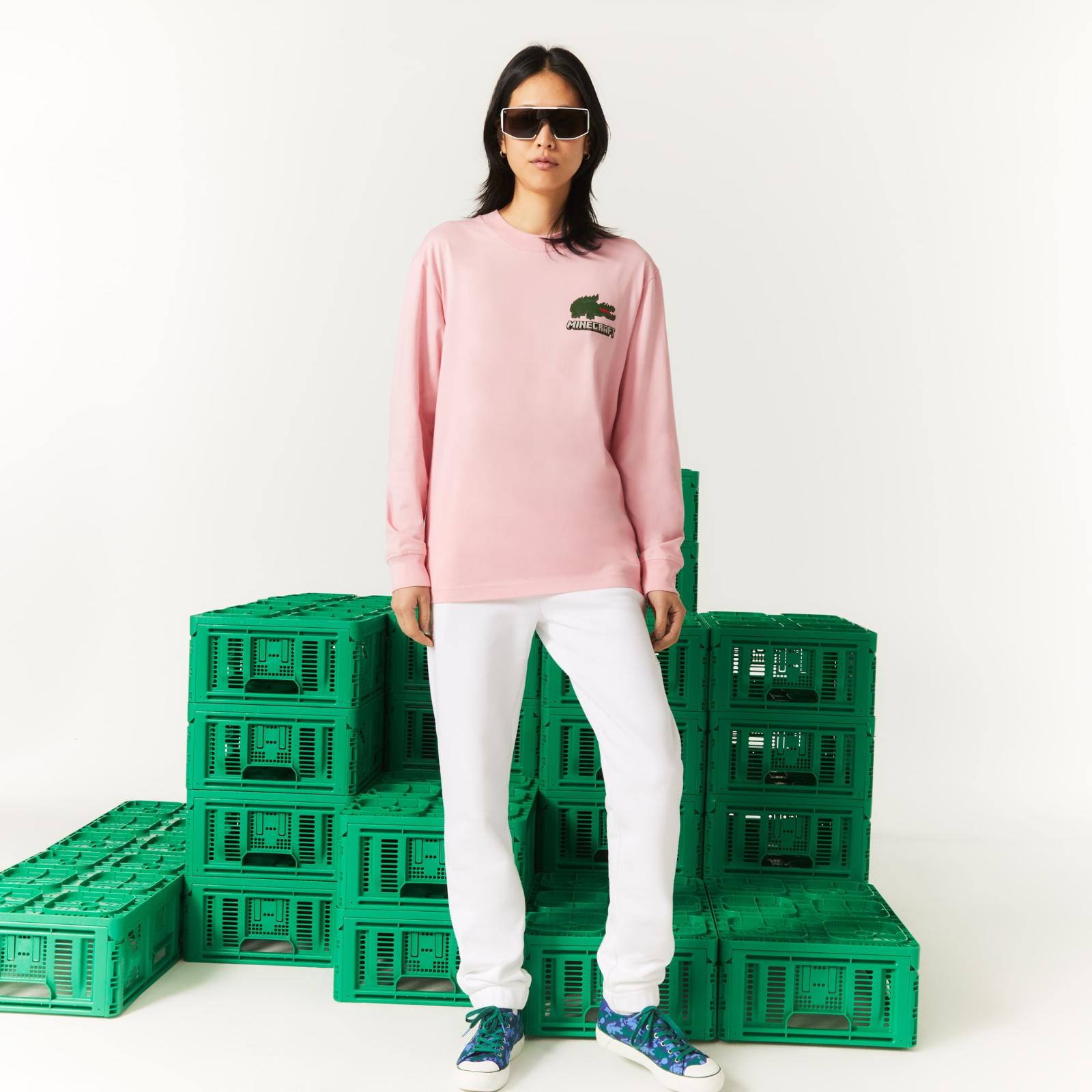 Unisex Lacoste x Minecraft Organic Cotton T-Shirt TH5039-51