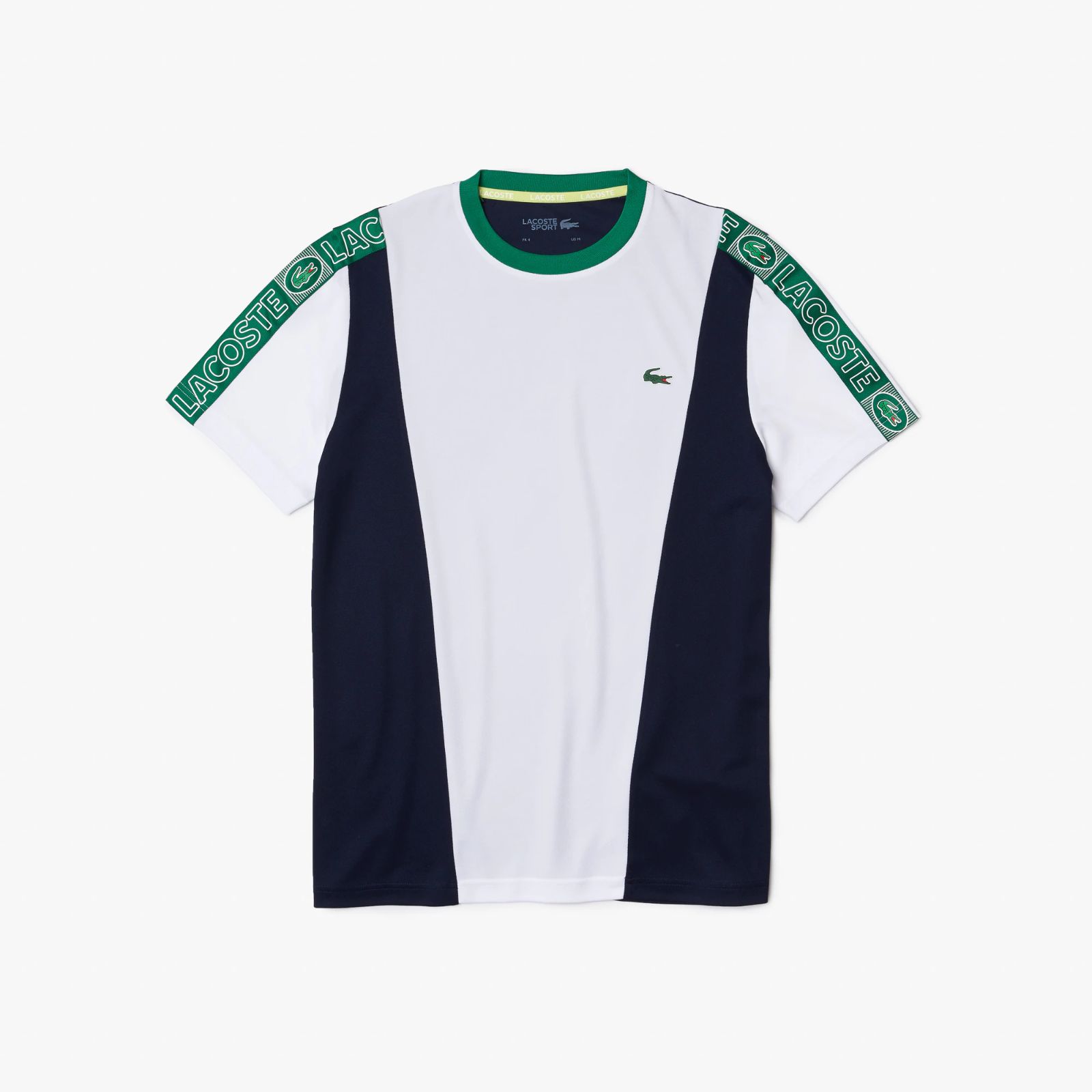Men&#039;s Lacoste SPORT Branded Bands Piqué T-shirt TH0855-51