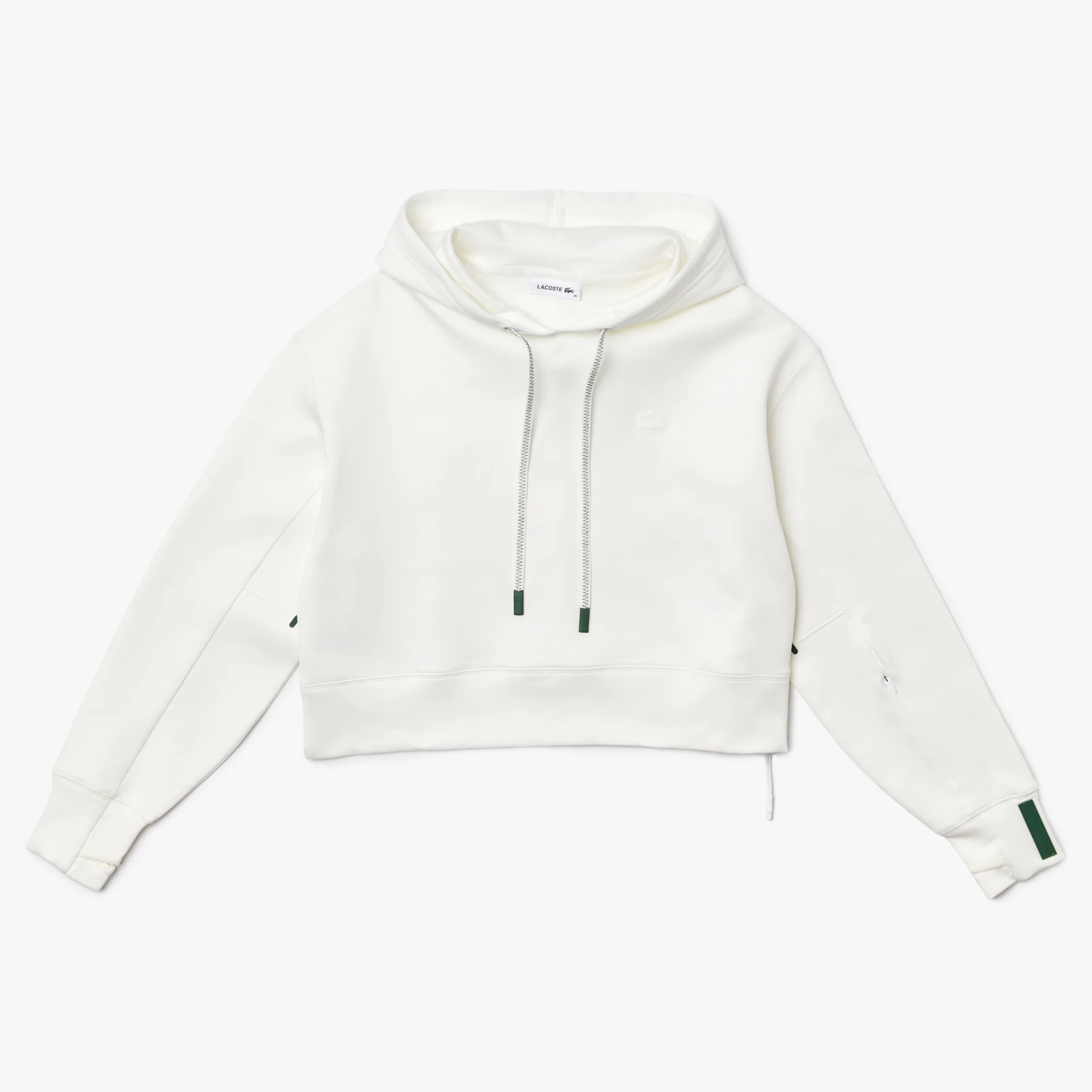 Women’s Hooded Cropped Stretch Cotton Blend Sweatshirt SF3474-51