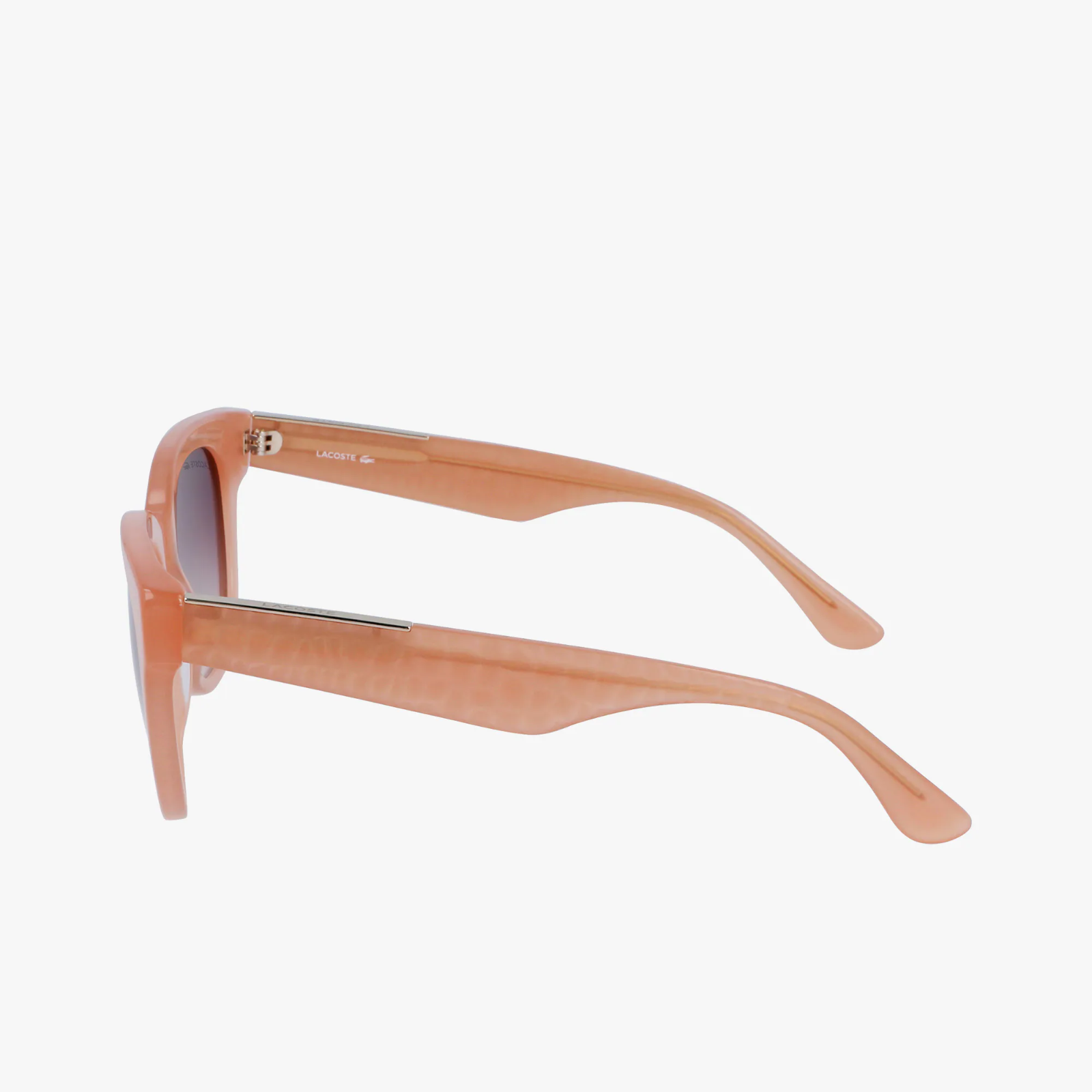 Women&#039;s Oval Acetate Croco Skin Sunglasses L971S