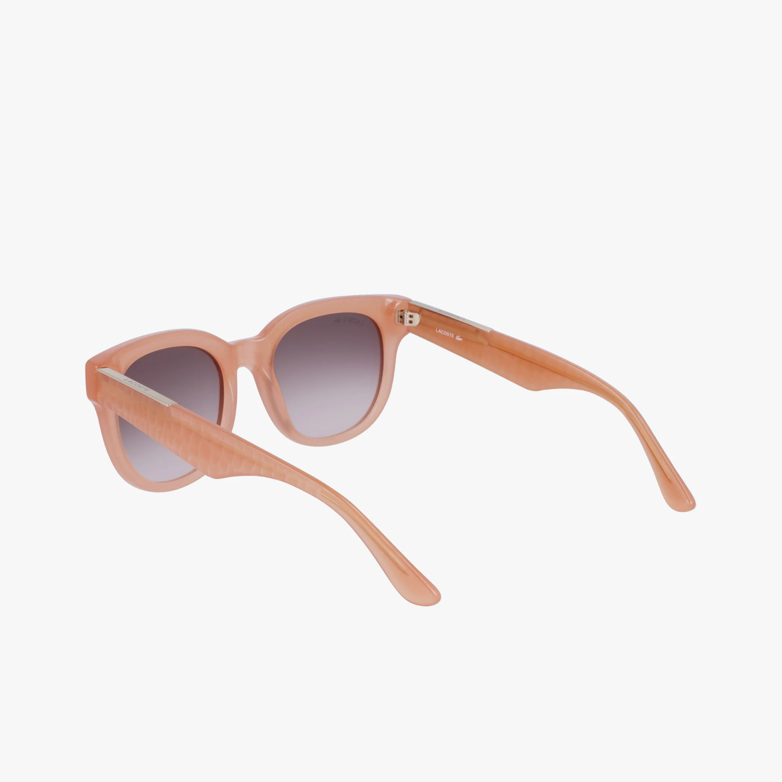 Women&#039;s Oval Acetate Croco Skin Sunglasses L971S