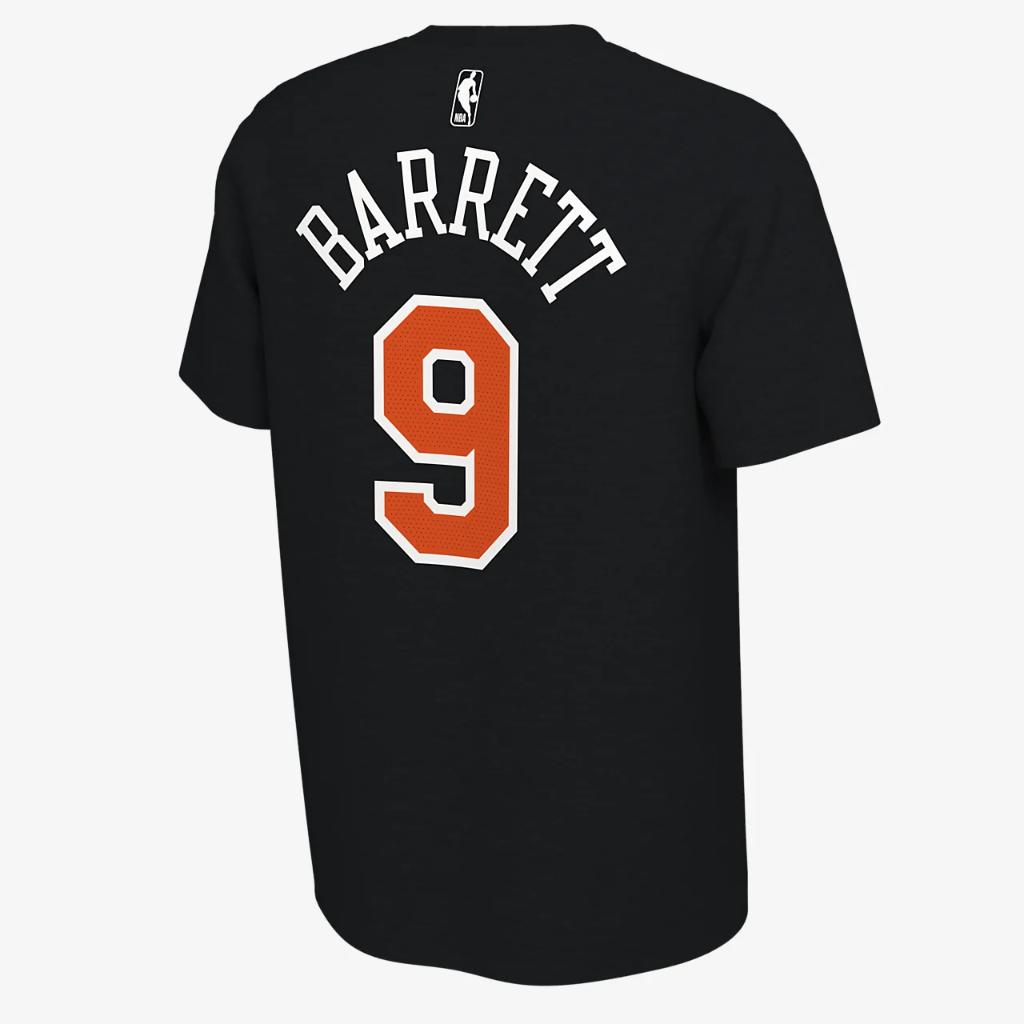 RJ Barrett Knicks Icon Edition Men&#039;s Nike NBA T-Shirt 00038144X-NQ5