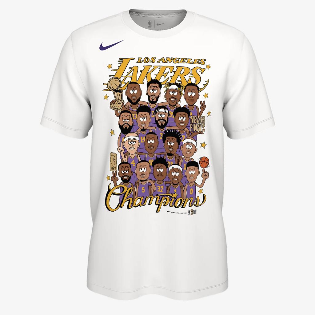 Los Angeles Lakers Champions Nike NBA Club Roster T-Shirt 00038349X-LK2