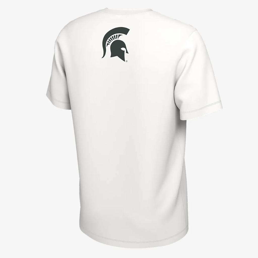 Michigan State Men&#039;s Nike College Basketball T-Shirt 00038584X-MS2
