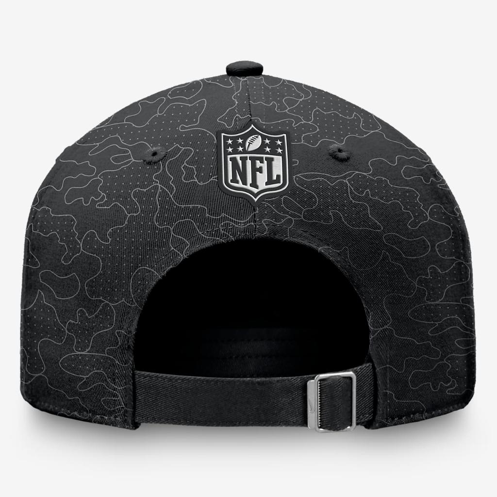 Nike Dri-FIT RFLCTV Heritage86 (NFL New Orleans Saints) Men&#039;s Adjustable Hat 00BB00A7W-01F