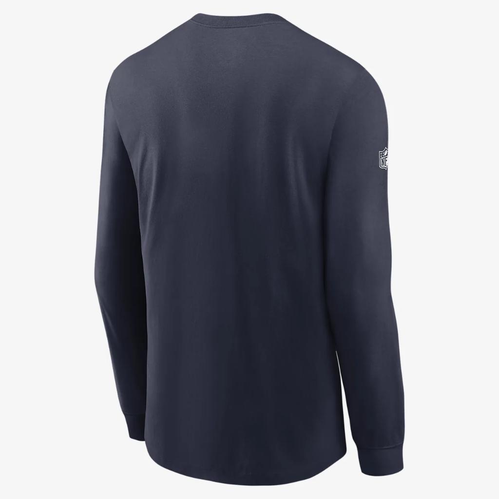 Nike Dri-FIT Sideline Team (NFL Dallas Cowboys) Men&#039;s Long-Sleeve T-Shirt 00LX41S7RD-0BI