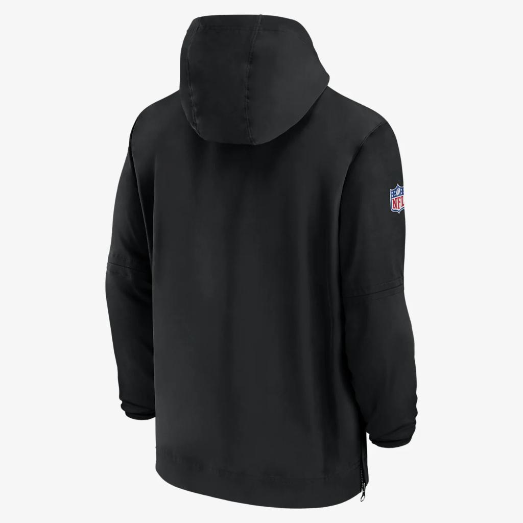 Las Vegas Raiders Sideline Men’s Nike NFL 1/2-Zip Hooded Jacket 00MI00A8D-EU6