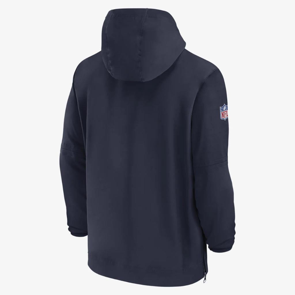 Denver Broncos Sideline Men’s Nike NFL 1/2-Zip Hooded Jacket 00MI41S8W-EU6