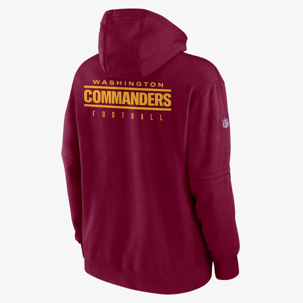 Washington Commanders Sideline Club Men’s Nike NFL Pullover Hoodie 00MS67P9E-1UL