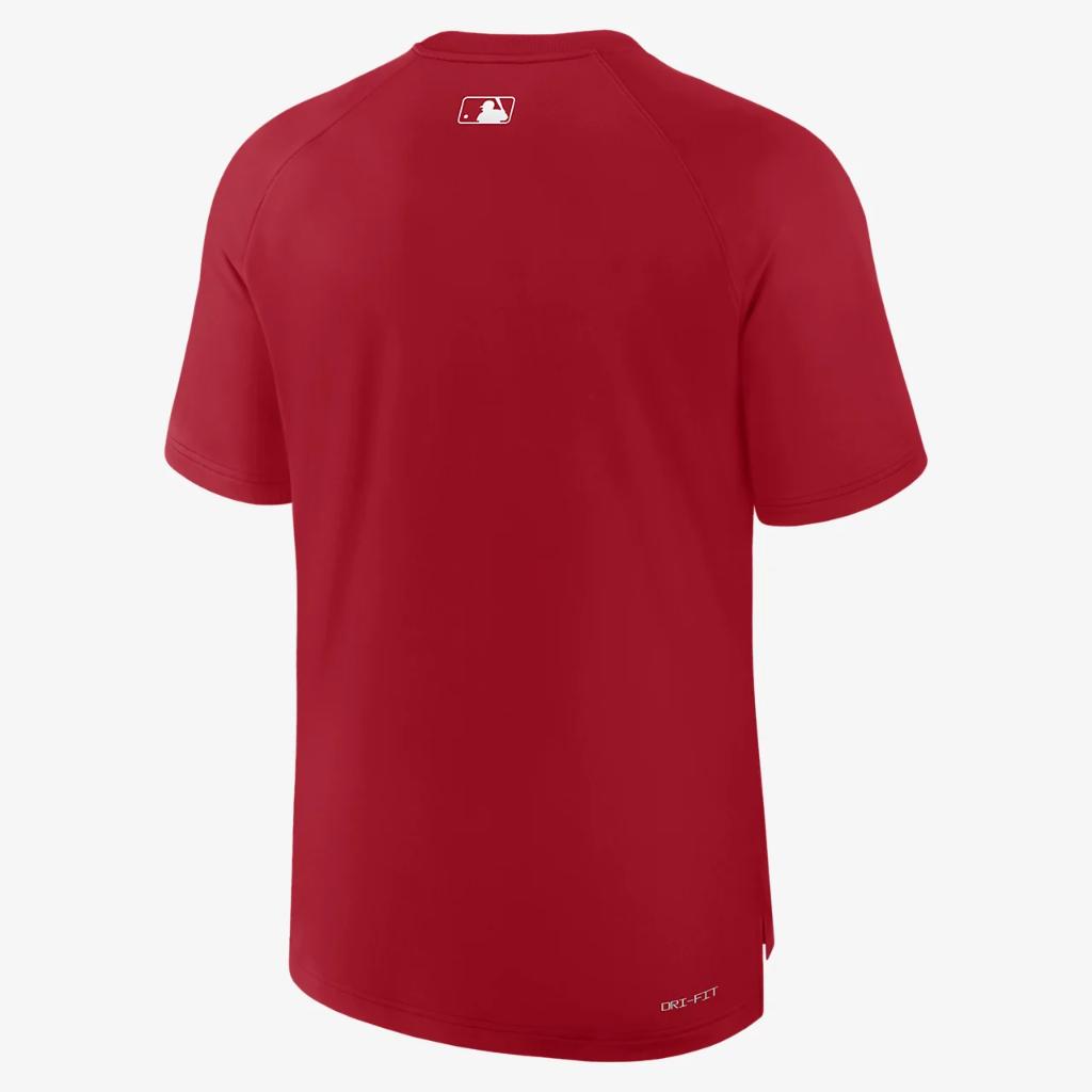 Los Angeles Angels Authentic Collection Pregame Men&#039;s Nike Dri-FIT MLB T-Shirt 013B62QANG-WYF