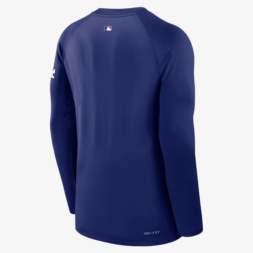 Los Angeles Dodgers Authentic Collection Game Time Men&#039;s Nike Dri-FIT MLB Long-Sleeve T-Shirt 013D11L6LD-RHE