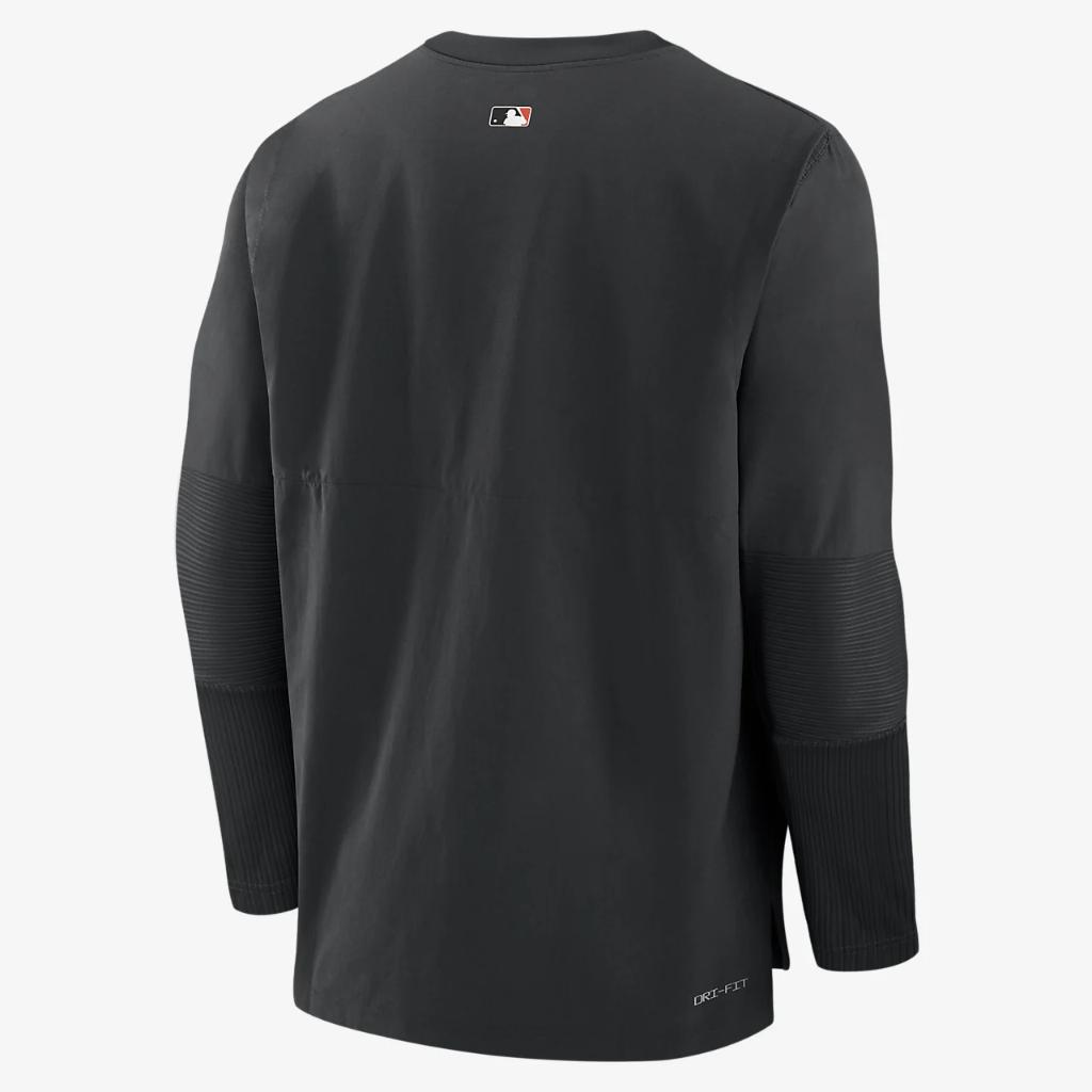 Baltimore Orioles Authentic Collection City Connect Player Men&#039;s Nike Dri-FIT MLB Pullover Jacket 015C912ZOLE-FFM