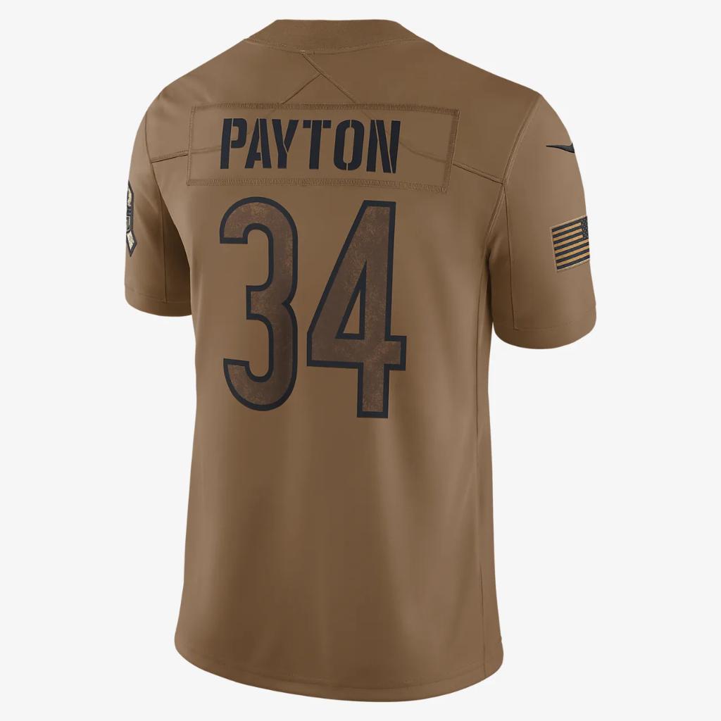 Walter Payton Chicago Bears Salute to Service Men&#039;s Nike Dri-FIT NFL Limited Jersey 01AV2EAA1B-V4Q