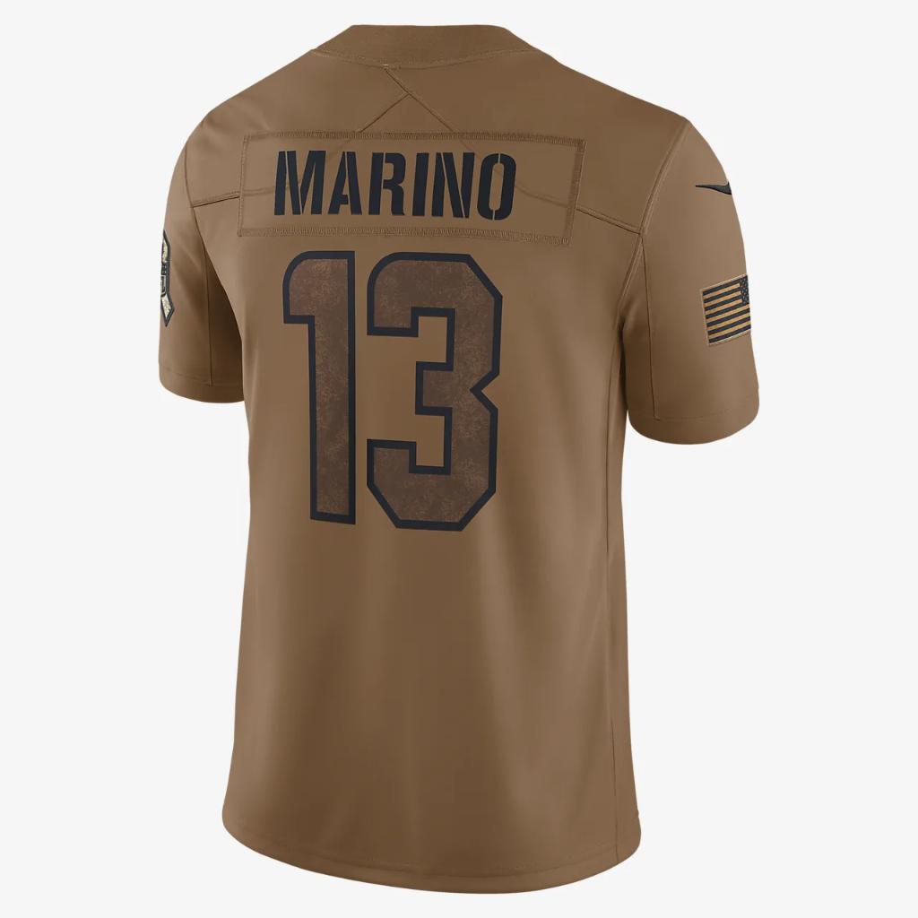 Dan Marino Miami Dolphins Salute to Service Men&#039;s Nike Dri-FIT NFL Limited Jersey 01AV2EAA3G-24F