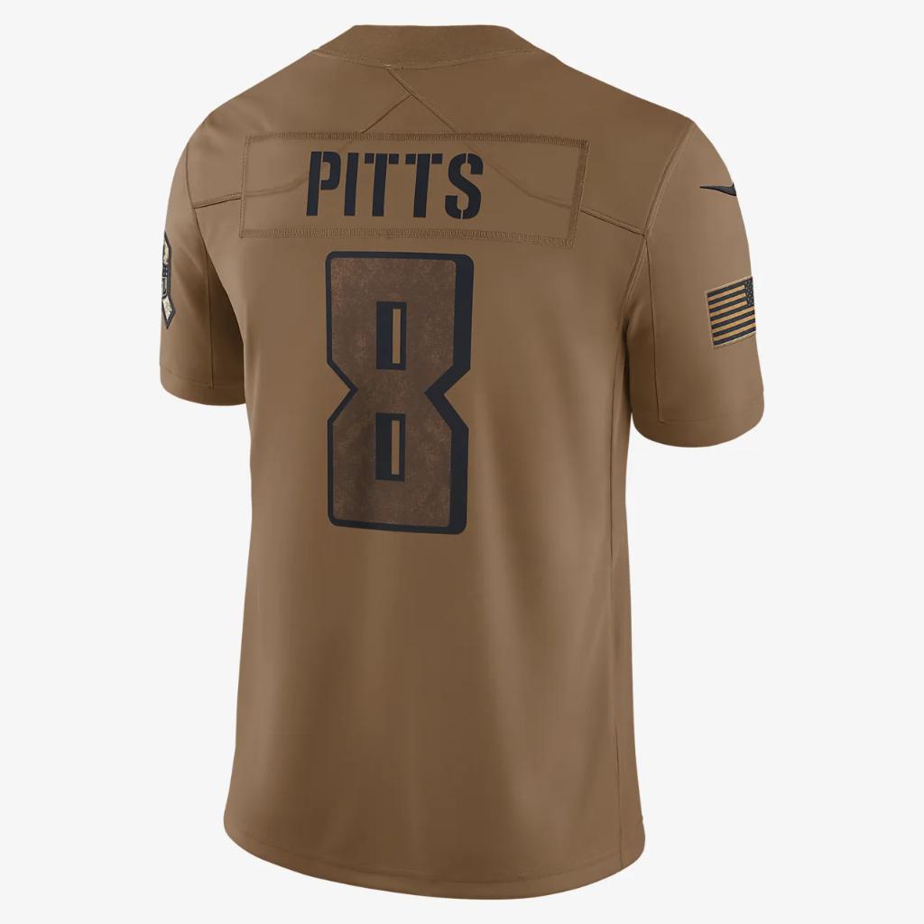 Kyle Pitts Atlanta Falcons Salute to Service Men&#039;s Nike Dri-FIT NFL Limited Jersey 01AV2EAF32-0Z0