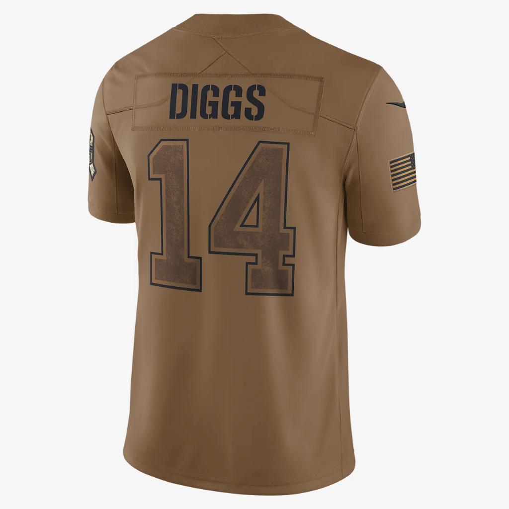 Stefon Diggs Buffalo Bills Salute to Service Men&#039;s Nike Dri-FIT NFL Limited Jersey 01AV2EAF34-2Z0