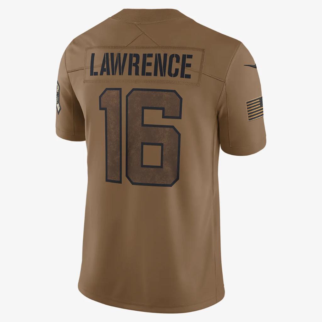 Trevor Lawrence Jacksonville Jaguars Salute to Service Men&#039;s Nike Dri-FIT NFL Limited Jersey 01AV2EAF3F-4HY