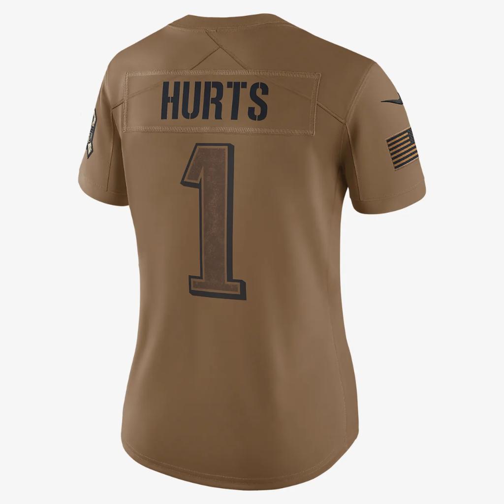 Jalen Hurts Philadelphia Eagles Salute to Service Women&#039;s Nike Dri-FIT NFL Limited Jersey 01AW2EAF3R-N4H