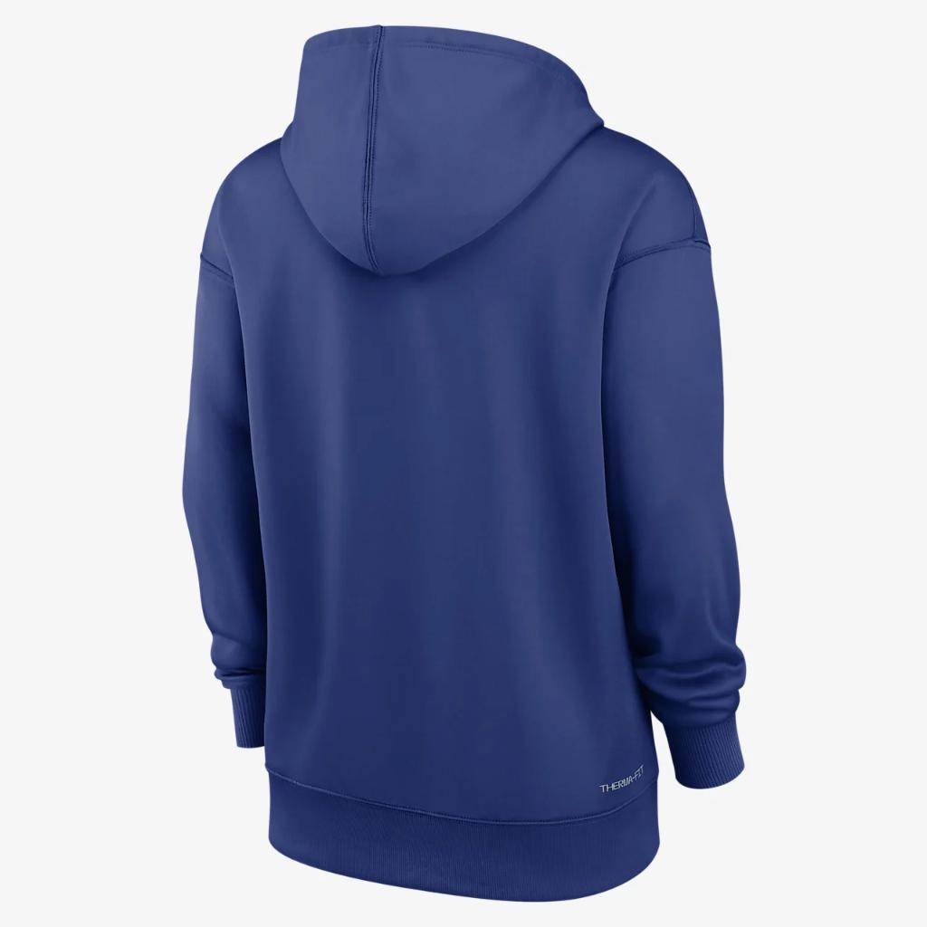Chicago Cubs Authentic Collection Practice Women&#039;s Nike Dri-FIT MLB Pullover Hoodie 01MN11TUEJ-J37