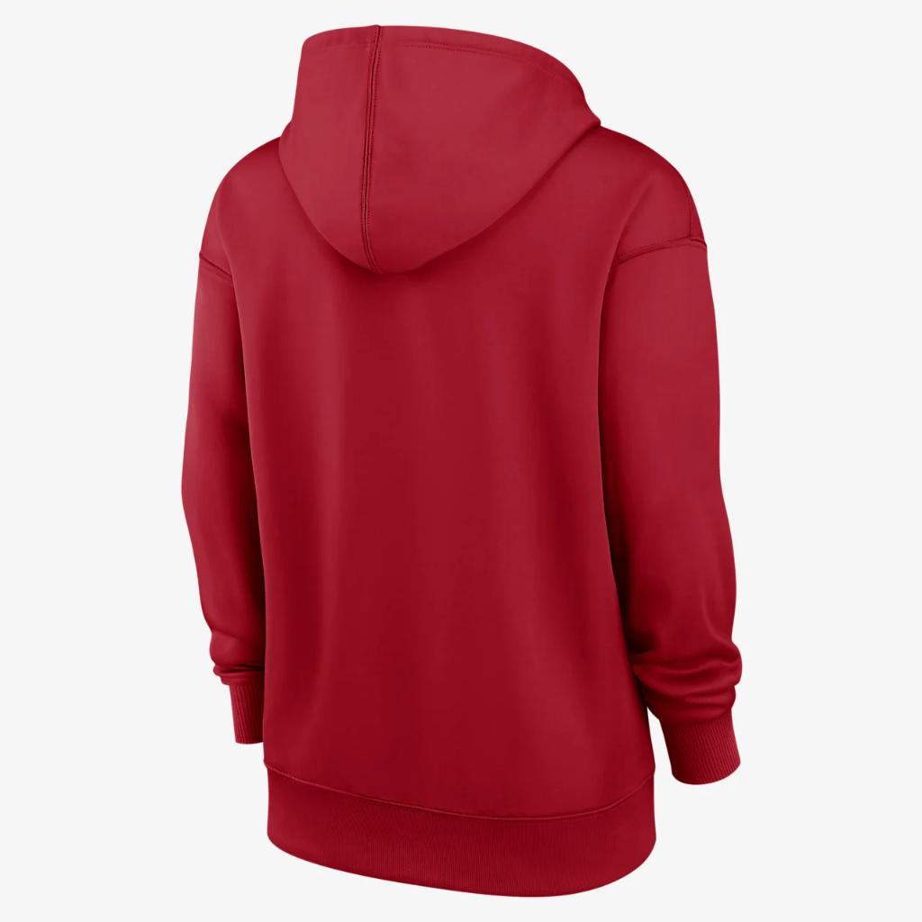 Los Angeles Angels Authentic Collection City Connect Practice Women&#039;s Nike Dri-FIT MLB Pullover Hoodie 01MN163NANG-41G