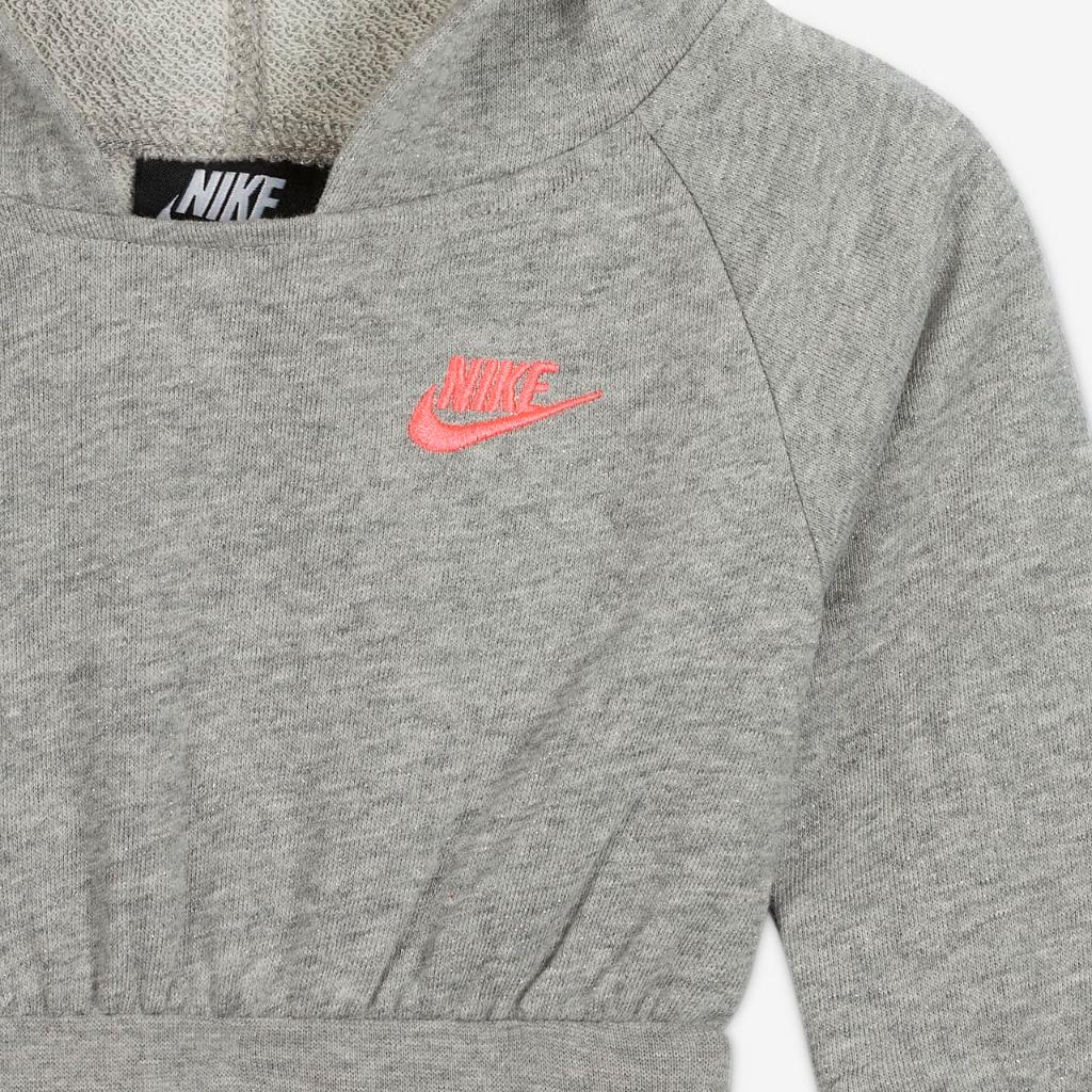 Nike Baby (6-9M) Sparkle Pullover Hoodie Dress 06F368-042