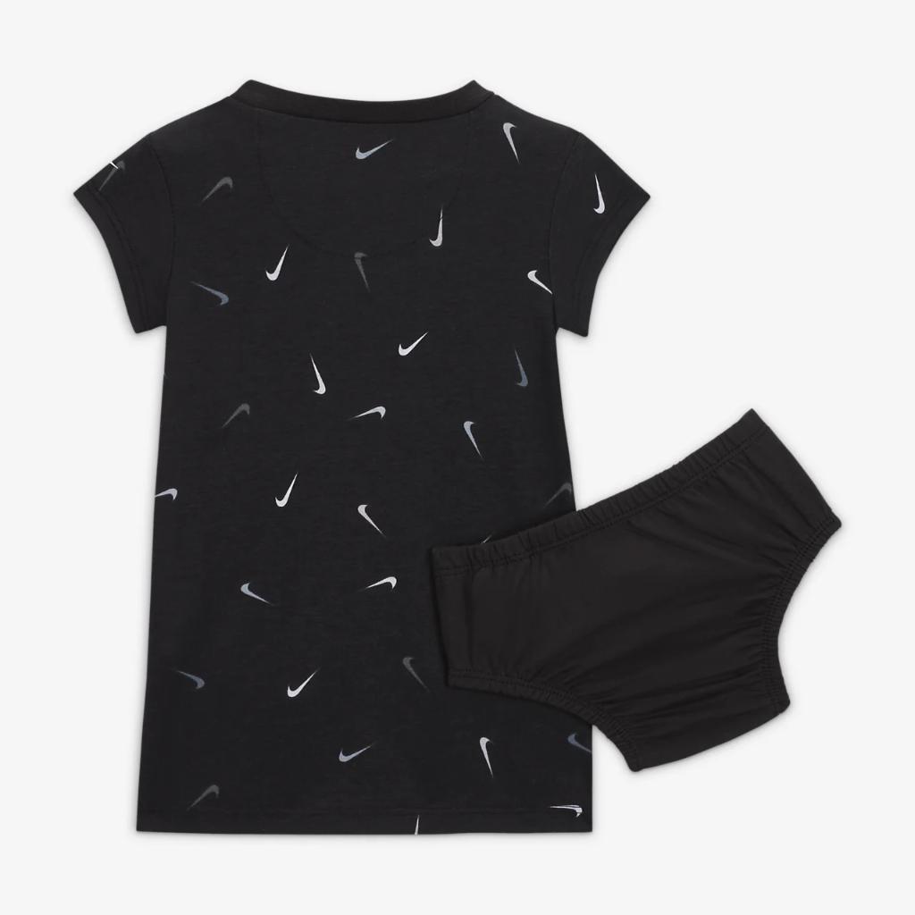 Nike Swoosh Printed Tee Dress Baby Dress 06K676-023