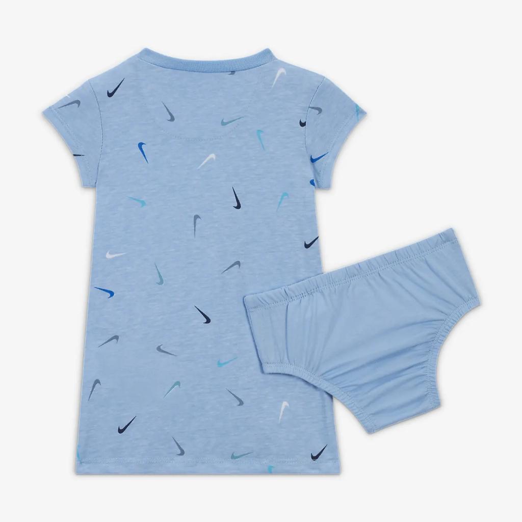 Nike Swoosh Printed Tee Dress Baby Dress 06K676-U8K