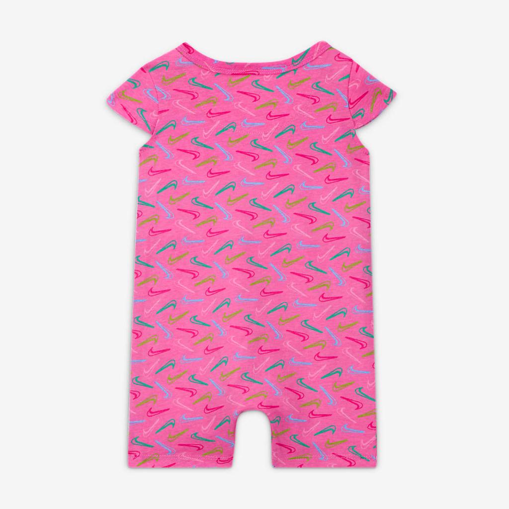 Nike Swoosh Baby (0-9M) Romper 06L673-AFN