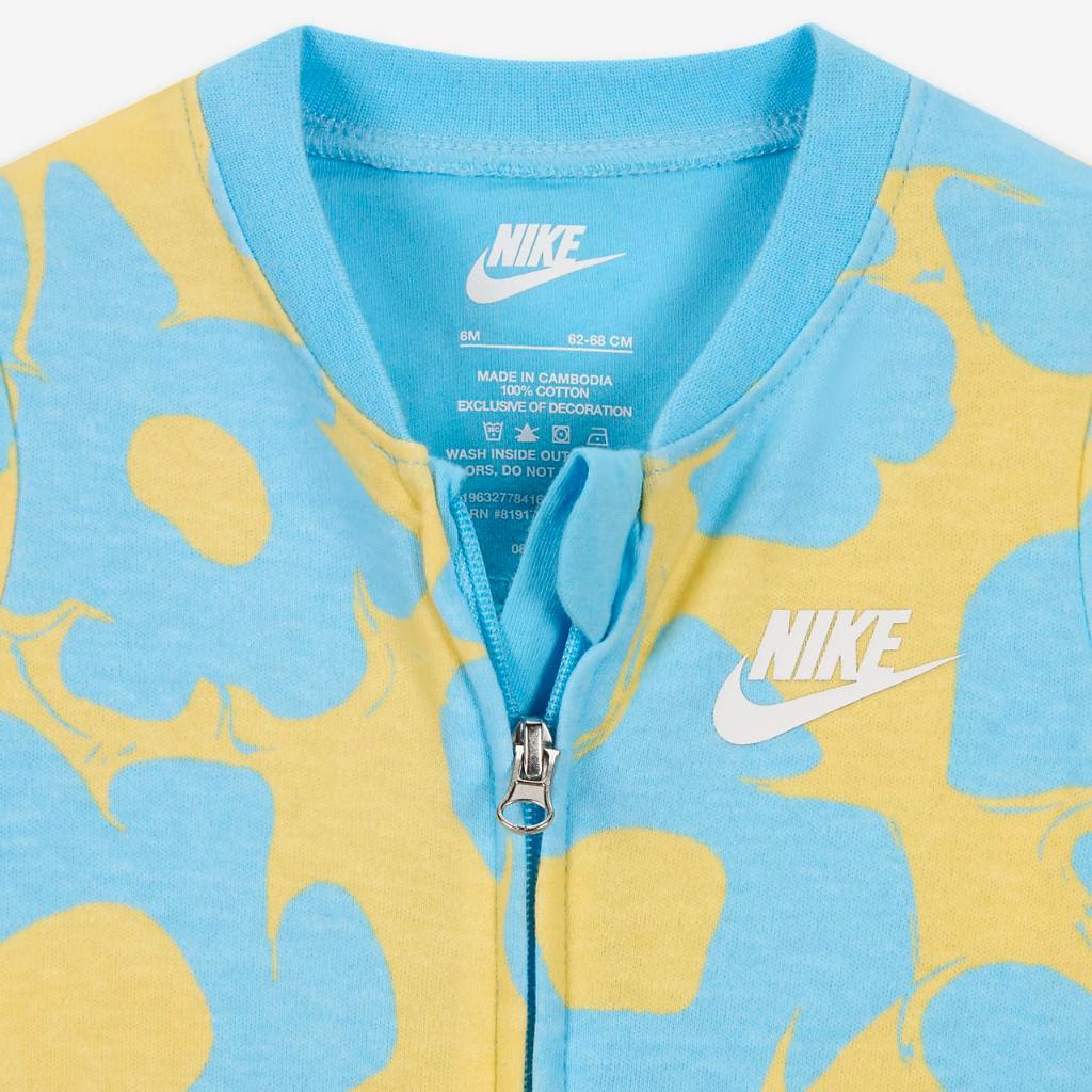 Nike Floral Baby (0-9M) Coverall 06L817-BJB