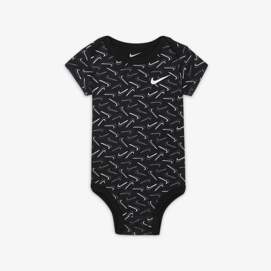 Nike Swoosh Logo Baby (0-9M) 3-Piece Bodysuit Set 06L846-AAH
