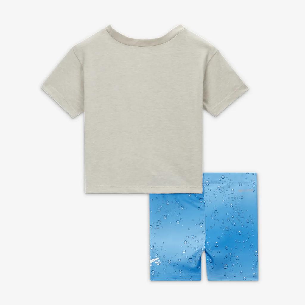 Nike Coral Reef Tee and Shorts Set Baby 2-Piece Dri-FIT Set 16K942-B9F