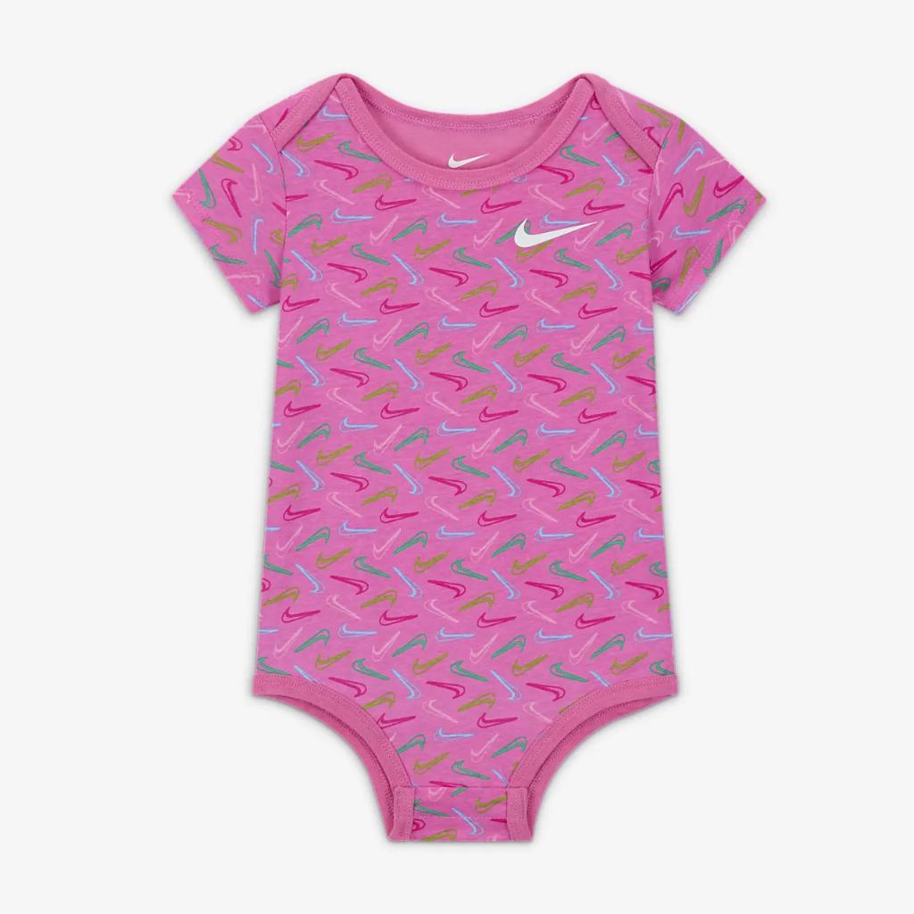 Nike Swoosh Logo Baby (12-24M) 3-Piece Bodysuit Set 16L846-023