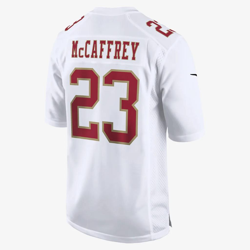Christian McCaffrey San Francisco 49ers Men&#039;s Nike NFL Atmosphere Game Jersey 22NM10A9BF-XD0