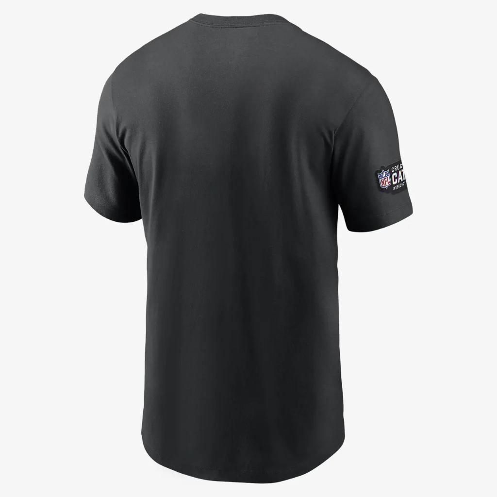Arizona Cardinals Crucial Catch Sideline Men&#039;s Nike NFL T-Shirt 24200AZU1-AWM