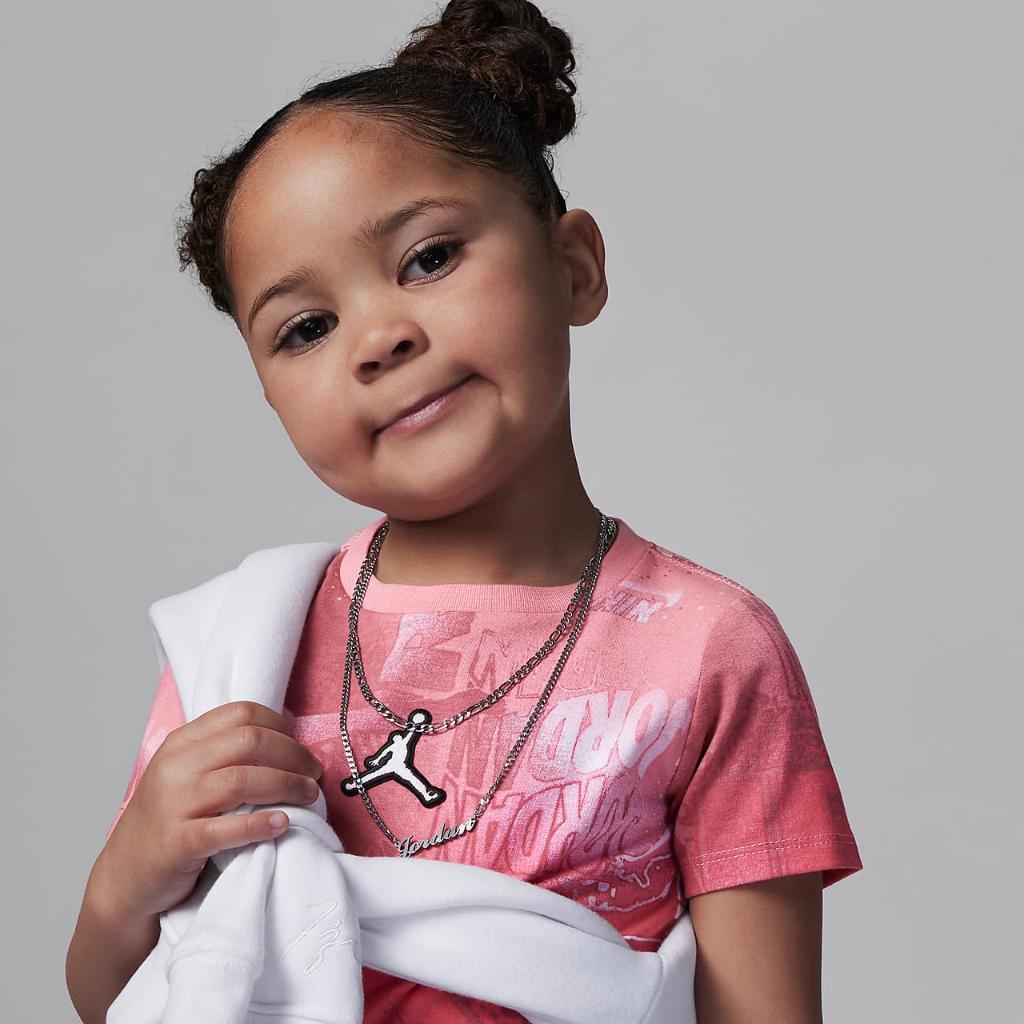 Jordan Essentials New Wave Allover Print Dress Toddler Dress 25C413-A7L