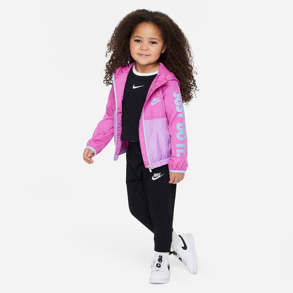 Nike Toddler &#039;Just Do It&#039; Windrunner Jacket 26J320-A9X
