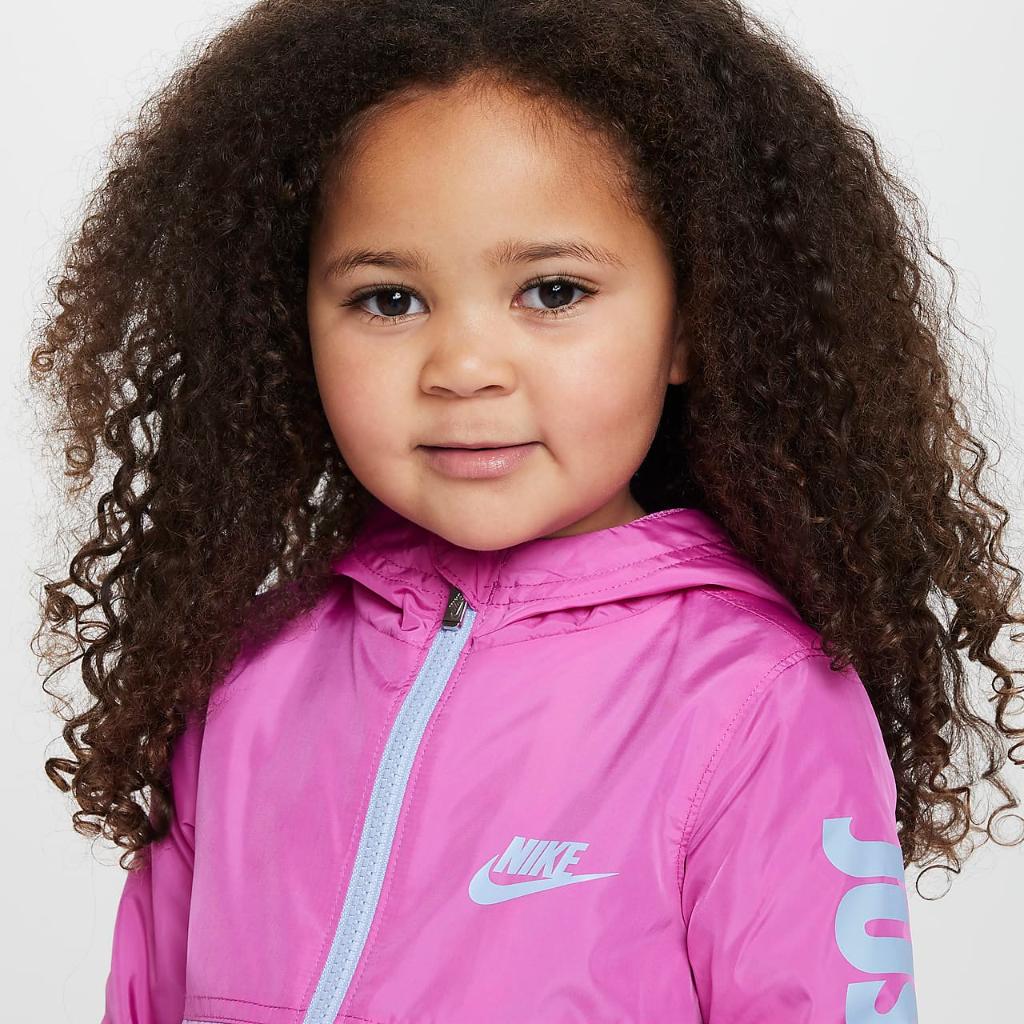 Nike Toddler &#039;Just Do It&#039; Windrunner Jacket 26J320-A9X