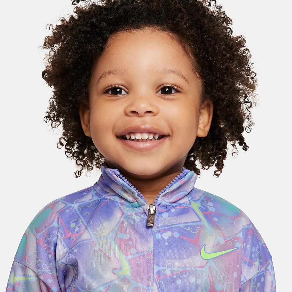 Nike Toddler Printed Tricot Jacket and Leggings Set 26J773-U90