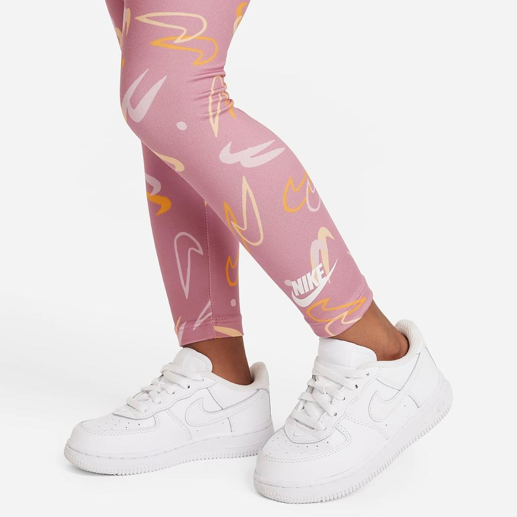 Nike Toddler Long Sleeve T-Shirt and Leggings Set 26J993-A0S