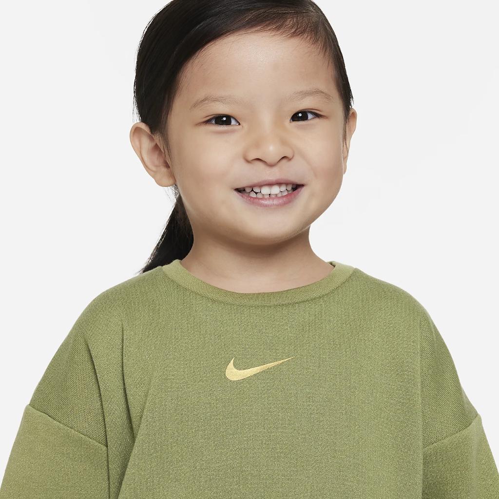 Nike Speckled Fleece Crew Toddler Crew 26K214-E2C