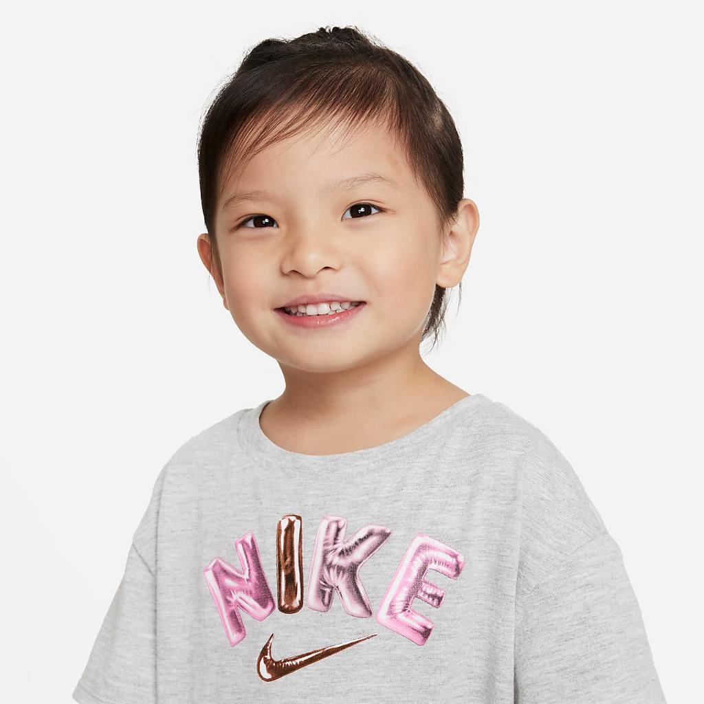 Nike Swoosh Party Tee Toddler T-Shirt 26K234-GAK
