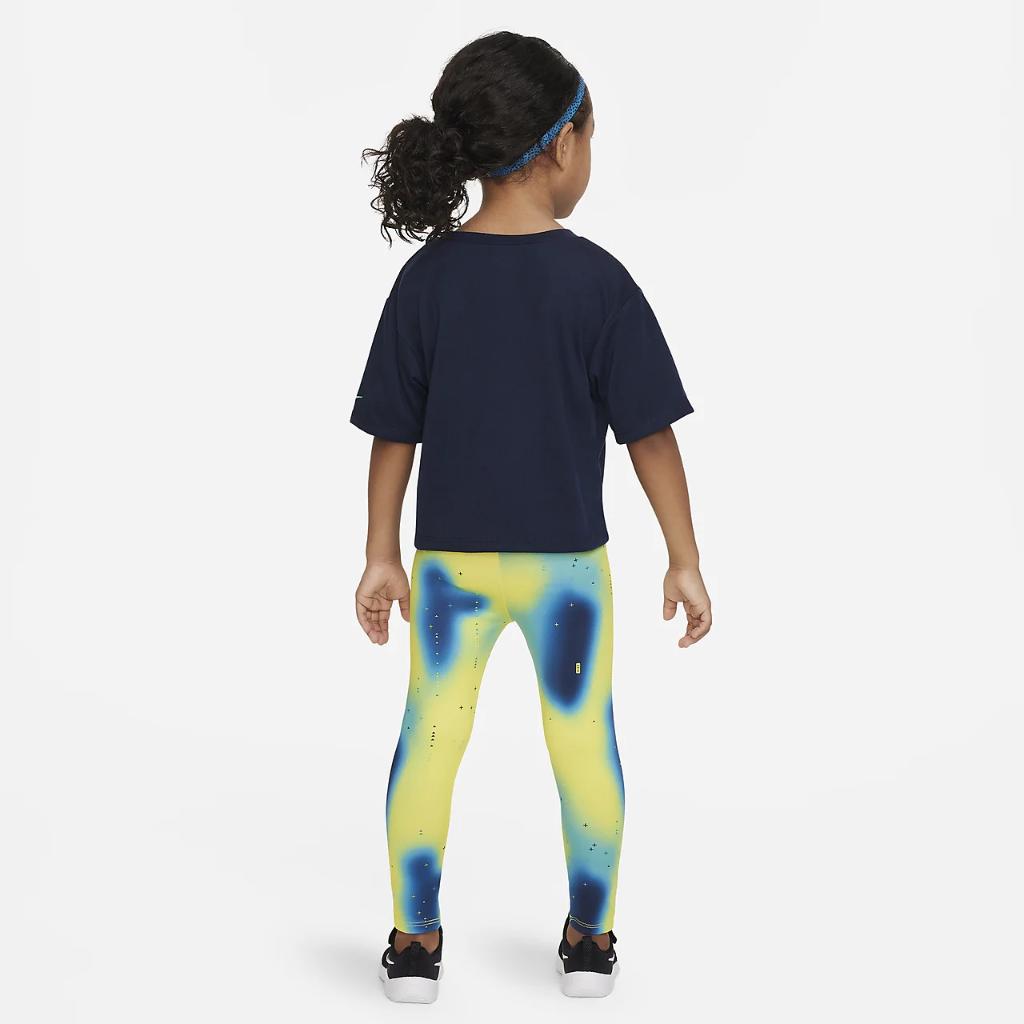Nike Boxy Tee and Leggings Set Toddler Set 26K412-Y2N