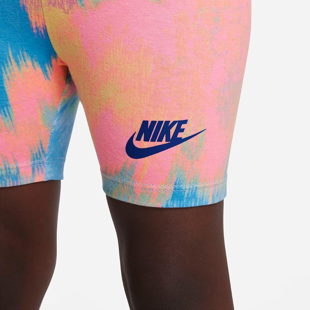 Nike Printed Club Bike Shorts Toddler Shorts 26K429-U5V